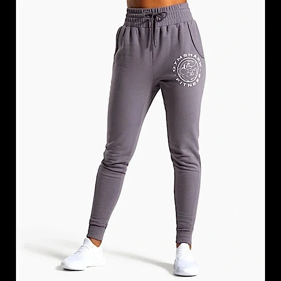 GYMSHARK 💎RARE💎 • Legacy Joggers • Size Small • Grey Active/Lounge Track Pants - Picture 3 of 14